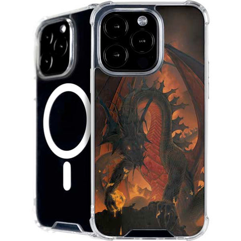 Fireball Dragon by Vincent Hie iPhone 16 Pro MagSafe Case